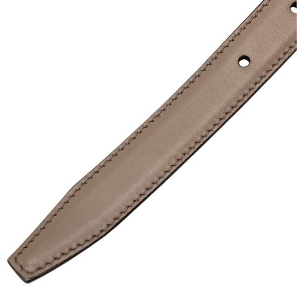 Gucci Belt Thin Belt Accessories Small Leather Pink Beige - Picture 8 of 9